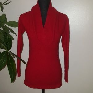 Old Navy 100% Cashmere Red Sweater